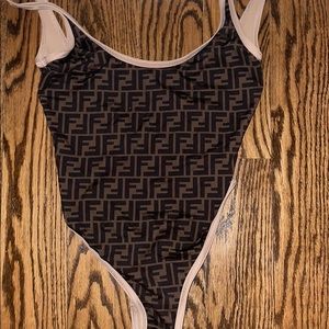 Fendi one piece swimsuit